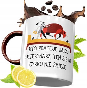 Bordó Bögre Állatorvosnak Születésnapi Ajándék fényképes nyomtatással