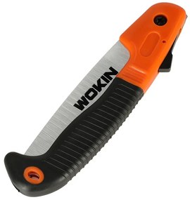WOKIN kerti kézi fa-fűrész, éles, nagy fogakkal 180 mm-es
