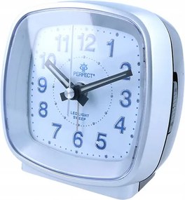 Kis Kvarc Ébresztőóra háttérvilágítással csendes áramló mechanika +4 db elem