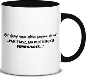 Bögre Fekete Fül Belső Emlékszel, Amit Mondtál? Ajándék Esküvő