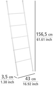 WENKO 22508100 - VIVA törölközőtartó 43x156,5 cm fehér