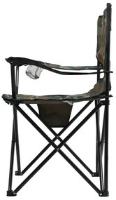 Összecsukható kempingszék többszínű