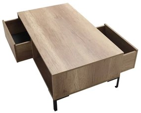 Kávésasztal 42x103 cm barna