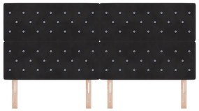 LED Fejvég Fekete 100 cm Velúr