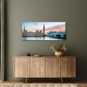 Kép - London pasztell színekben (120x50 cm)