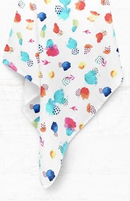 Fehér muszlin gyerek takaró 75x100 cm Summer – Mijolnir