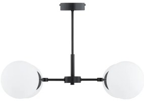 Csillár rúdon FOTON 4xE14/10W/230V fekete