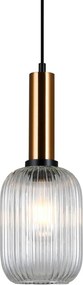 ITALUX PND-5588-1M-BRO-CL ANTIOLA Modern Függesztett Lámpa E27 IP20
