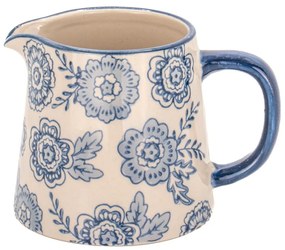 Kék-bézs agyagkerámia tejkiöntő 200 ml Blue Willow – Sass &amp; Belle