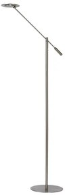 Lucide 19766/09/12 - LED Dimmelhető állólámpa ANSELMO LED/9W/230V króm