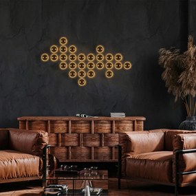 Bronzszínű fali lámpa ø 16 cm Fungal – Opviq lights