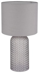 Globo 21735G - Asztali lámpa SOFIA 1xE27/60W/230V szürke