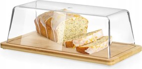 Bambusz display tálca büféhez 320x160mm fedéllel Hendi