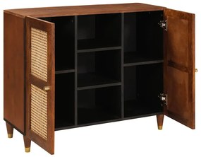 Média tárolószekrények és állványok Barna 90 x 33.5 x 75 cm
