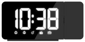 Solight CA04 - Rádiós ébresztőóra LED kijelzővel és projektorral 1xCR2032/5V