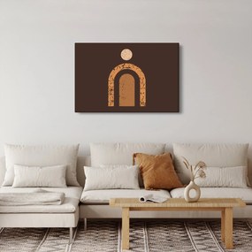 Kép - Narancssárga ívek N⁰3 (90x60 cm)