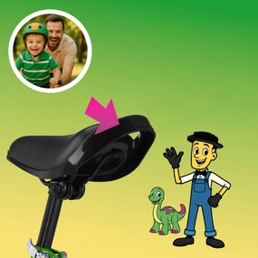 Rennmeister QUIDO gyerek futóbicikli, 3 éves kortól, zöld