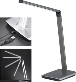 Fischer & Honsel modern asztali lámpa bright szürke fhl50433