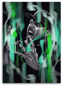 Gario Vászonkép Ice Cube - Dmitry Belov Méret: 80 x 120 cm
