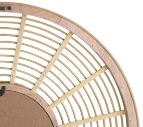 Eglo 425029 - MITSUKE falitükör, 55 cm átmérő, bambusz