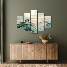 Kép - 3D tengeri absztrakció (150x105 cm)