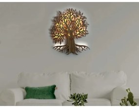 Li-Go 5747/DUB2 - LED fali dekoráció LED/10W/230V 45x55 cm tölgy