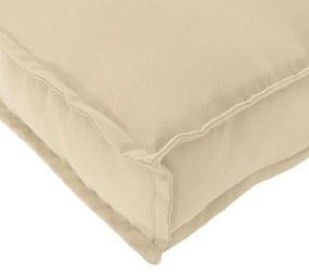 Raklap párna háttámlához Bézs 120 x 40 x 12 cm Oxford szövet