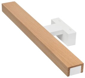 Brilagi- LED Fürdőszobai tükörmegvilágítás WOODY MIRROR LED/8W/230V IP44 tölgy/fehér