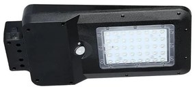 V-Tac LED Napelemes utcai lámpa érzékelővel LED/15W/7,4V 6000K IP65 10800 mAh VT0769