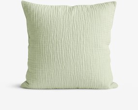 Goldea muszlin párnahuzat - világos zsályaszínű 50 x 50 cm