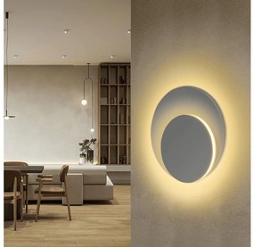 Aigostar B.V. Aigostar - LED fali lámpa LED/16W/230V 2700K fehér AI0970