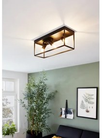 Eglo 98333 - Mennyezeti lámpa SILENTINA 3xE27/40W/230V