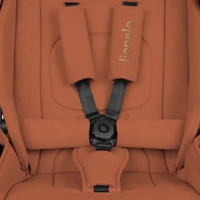 Lionelo - Kombinált babakocsi 3 az 1-ben MIKA PLUS Rozsdabarna