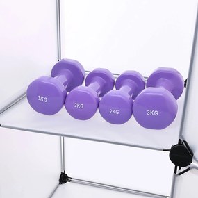 Gardrób 2 ruhatartó rúddal, moduláris kombinált szekrény, fekete