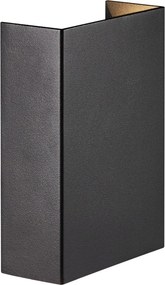 Nordlux modern kültéri fali lámpa fold fekete nor2518031203