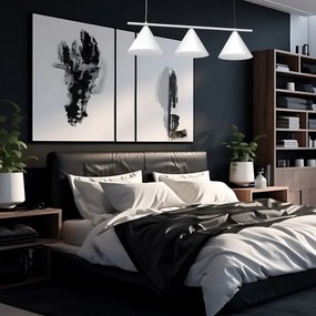 Kábeles csillár CAPITAL 3xGX53/15W/230V fehér