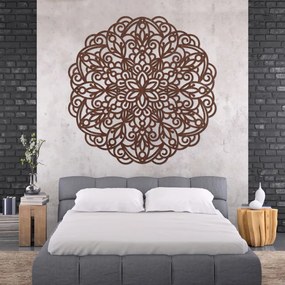 Fából készült mandala, falfestmény | TERRONY
