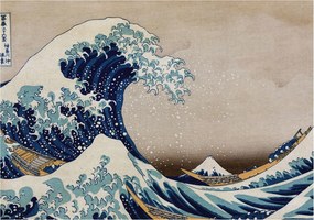 Flizelina Dekoratív Hálószoba Fotótapéta Drámai hullám 208x146 Ragasztó