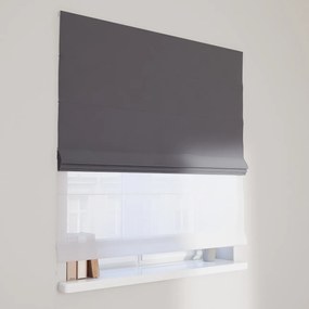 Kész Római roló Duo 80x170cm fekete