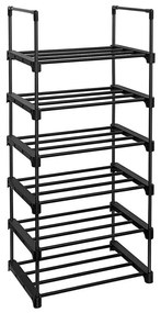 Cipőtartó ALVORO fekete