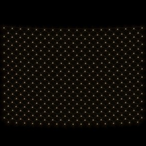 kültéri hálós meleg fehér karácsonyi világítás 544 LED 4x4 m
