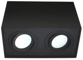 Spotlámpa SIROCO 2xGU10/30W/230V fekete