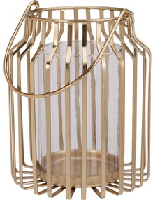 Aurea fém lámpa, 18x21 cm