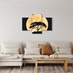 Kép – Fa arany teliholdban II. (90x60 cm)