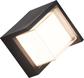 TRIO R27026132 PUNO Modern Kültéri Fali Lámpa Fekete LED IP44