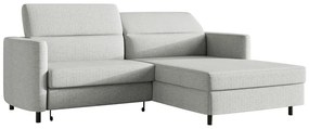 Sarokkanapé Buchu (J) (bézs szürke + fekete). 1099803