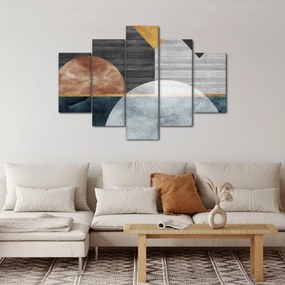 Kép - Formák és textúrák (150x105 cm)