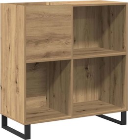 vidaXL Hanglemez szekrény kézműves tölgy 85 x 38 x 89 cm Faanyag