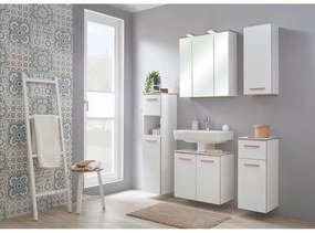 Fehér függő fürdőszoba szekrény 30x72 cm Set 931 - Pelipal