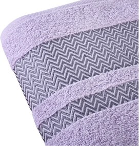 EMI Ates lila pamut fürdőlepedő 70x140 cm